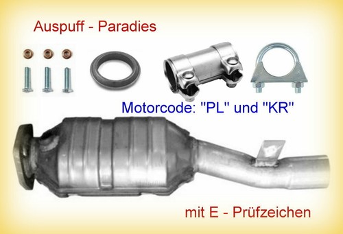 Katalysator für golf ii - katalysator, vw